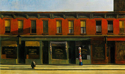 Early Sunday Morning Edward Hopper